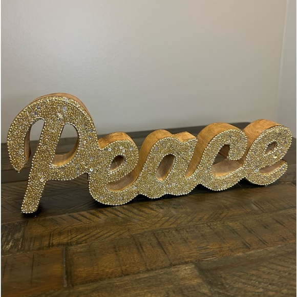 Home decor accent/sign/display, Peace - Picture 1 of 5